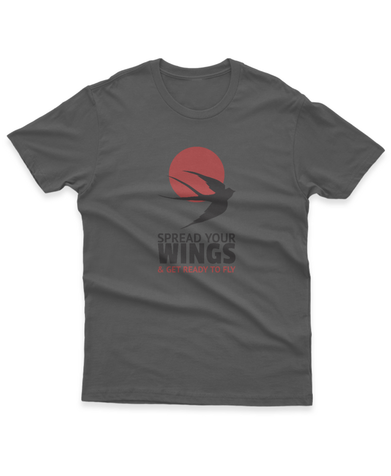 Camiseta Manga Curta Unisex Spread Your Wings