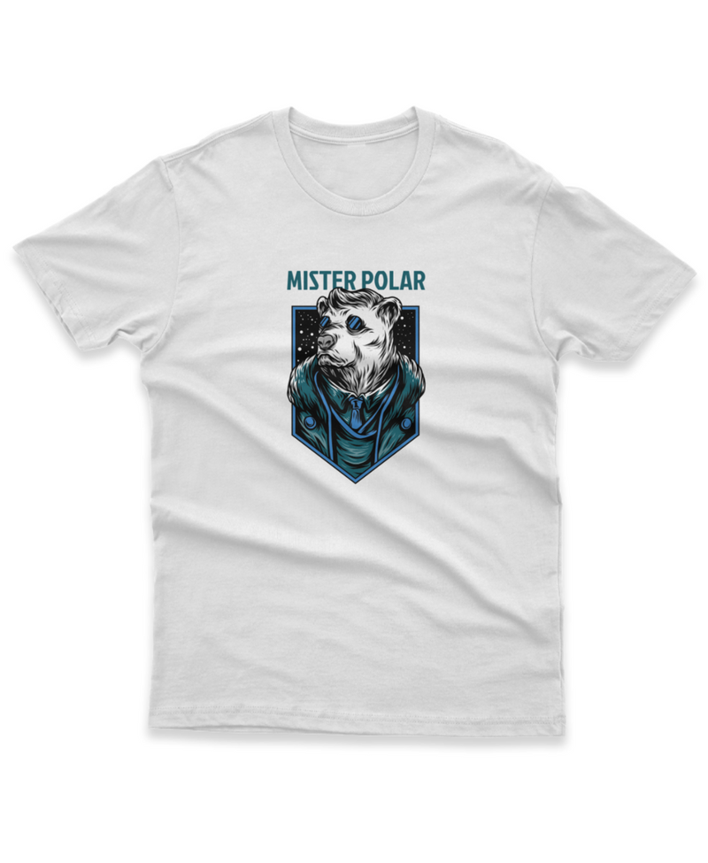 Camiseta Manga Curta Unisex Mister Polar
