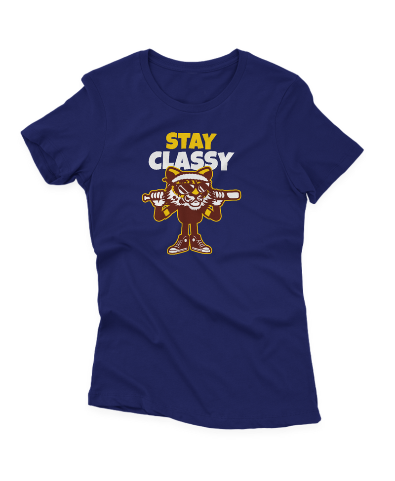 Camiseta Manga Curta Feminina Stay Classy