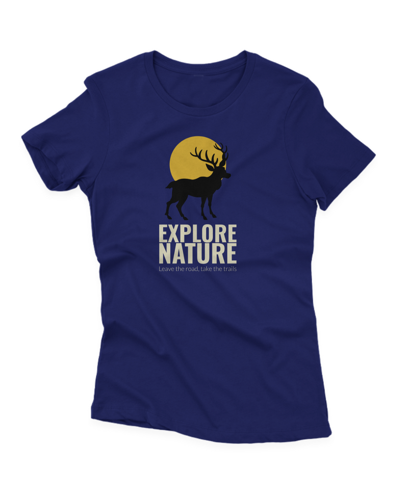 Camiseta Manga Curta Feminina Explore Nature
