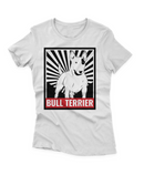 Camiseta Manga Curta Feminina Bull Terrier