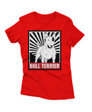 Camiseta Manga Curta Feminina Bull Terrier