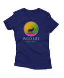 Camiseta Manga Curta Feminina Wild Life Back to Nature