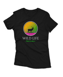 Camiseta Manga Curta Feminina Wild Life Back to Nature