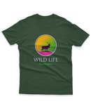 Camiseta Manga Curta Unisex Wild Life Back to Nature