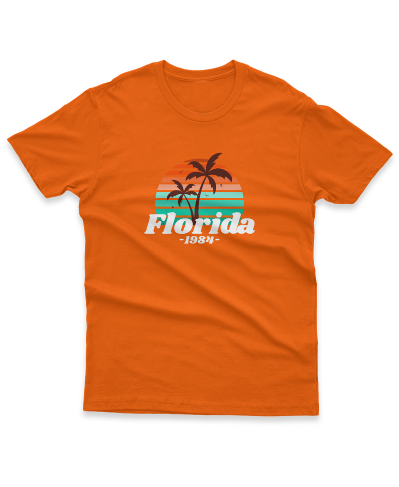 Camiseta Manga Curta Unisex Florida 1984