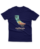 Camiseta Manga Curta Unisex California The Sunny State