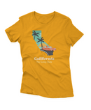 Camiseta Manga Curta Feminina California The Sunny State