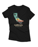 Camiseta Manga Curta Feminina California The Sunny State