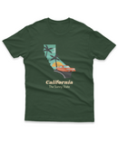 Camiseta Manga Curta Unisex California The Sunny State