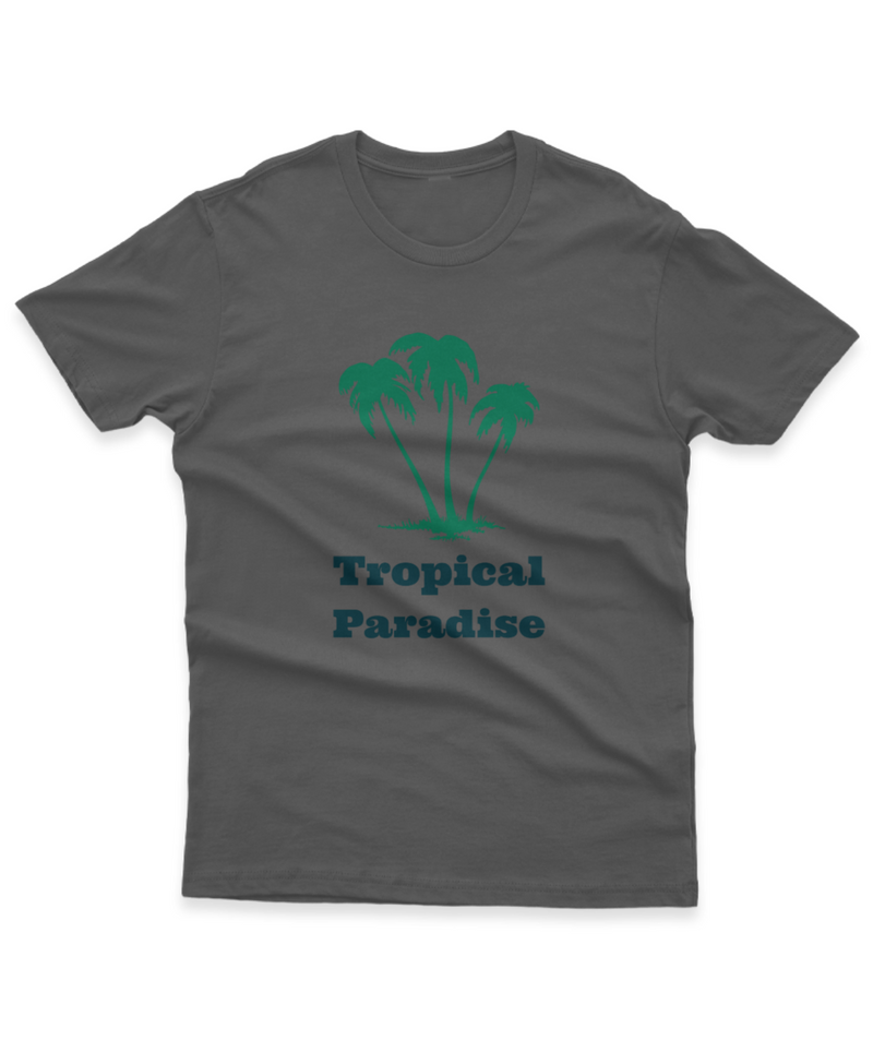 Camiseta Manga Curta Unisex Tropical Paradise