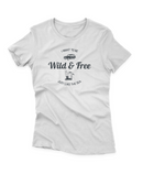 Camiseta Manga Curta Feminina Wild & Free