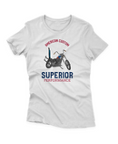 Camiseta Manga Curta Feminina American Custom Superior Performance