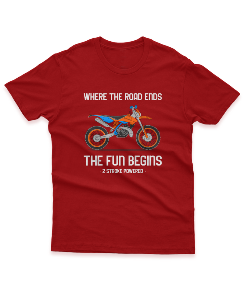 Camiseta Manga Curta Unisex Where the Road Ends