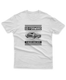 Camiseta Manga Curta Unisex Go Forward and Never Look Back
