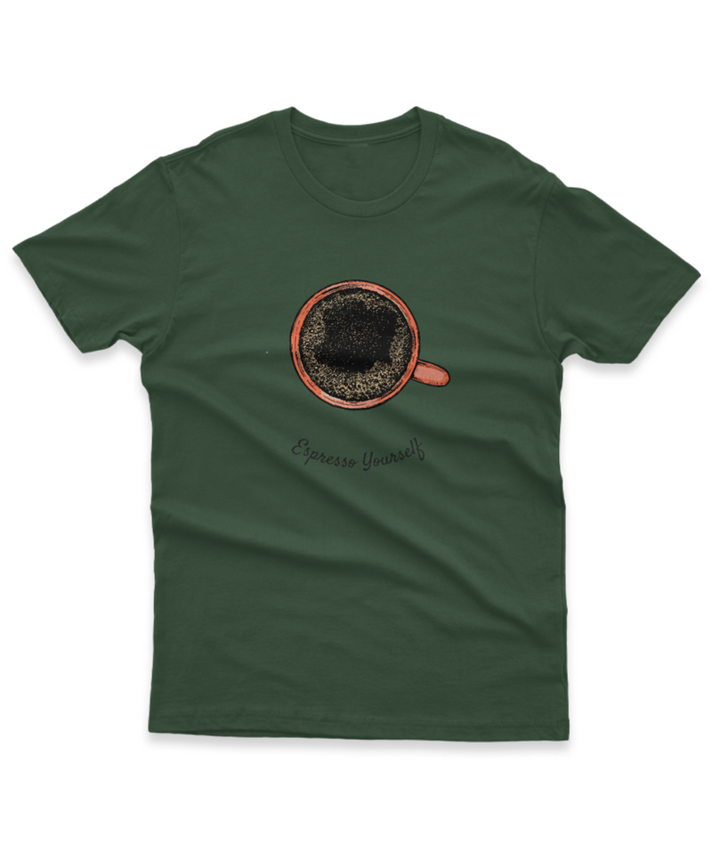 Camiseta Manga Curta Unisex Espresso Yourself