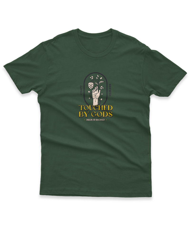 Camiseta Manga Curta Unisex Touched By Gods Beer