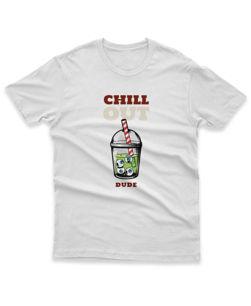 Camiseta Manga Curta Unisex Chill Out Dude