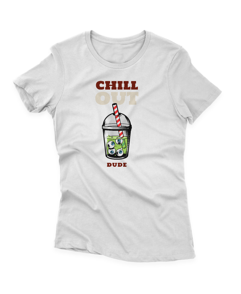 Camiseta Manga Curta Feminina Chill Out Dude