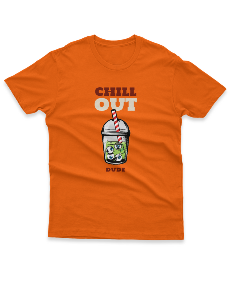 Camiseta Manga Curta Unisex Chill Out Dude