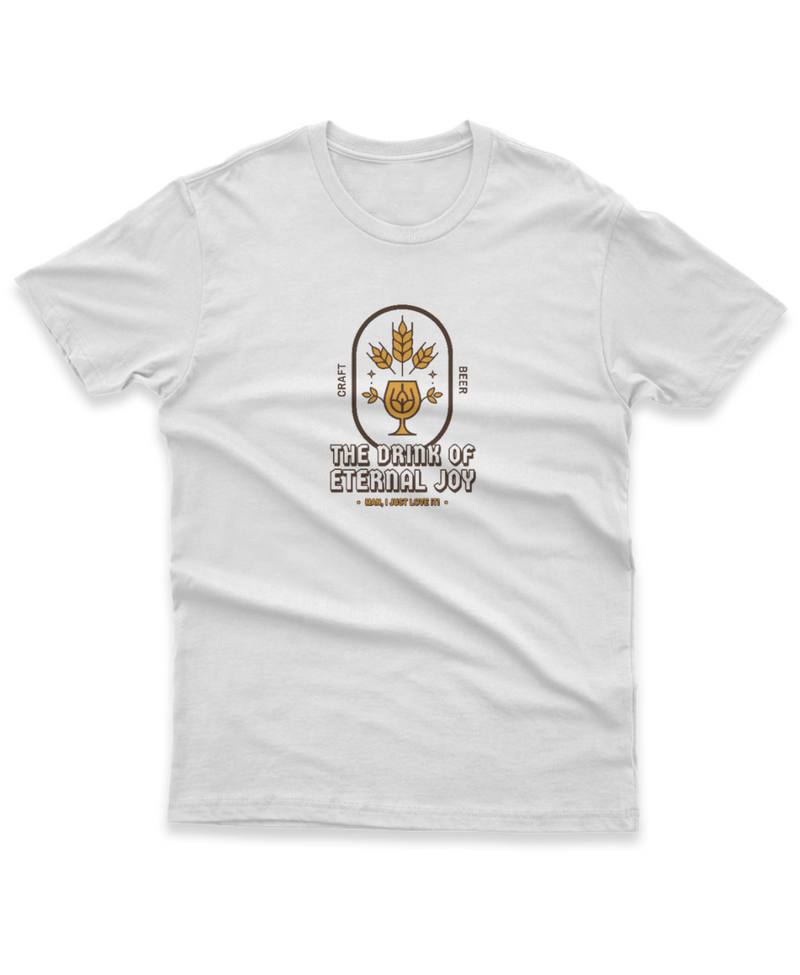 Camiseta Manga Curta Unisex The Drink of Eternal Joy