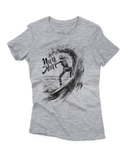 Camiseta Manga Curta Feminina Surfista Onda North Shore 2