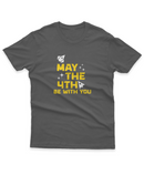 Camiseta Manga Curta Unisex May The 4th Be With You