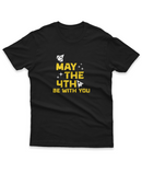 Camiseta Manga Curta Unisex May The 4th Be With You