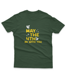 Camiseta Manga Curta Unisex May The 4th Be With You