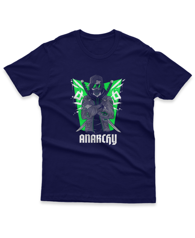 Camiseta Manga Curta Unisex Anarchy