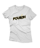 Camiseta Manga Curta Feminina May The Fourth Be With You