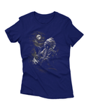 Camiseta Manga Curta Feminina Luar Índio Cachimbo