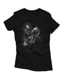 Camiseta Manga Curta Feminina Luar Índio Cachimbo