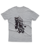 Camiseta Manga Curta Unisex Índio Cachimbo