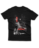 Camiseta Manga Curta Unisex The Hitman Carro Vermelho