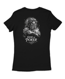 Camiseta Manga Curta Feminina God of Poker Crown 1 & GoD