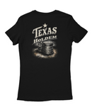 Camiseta Manga Curta Feminina Always Believe 2 & Texas Holdem Chips