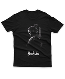 Camiseta Manga Curta Unisex Silhueta Samurai Bushido