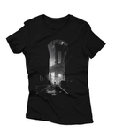 Camiseta Manga Curta Feminina Silhueta Ponte Brooklyn