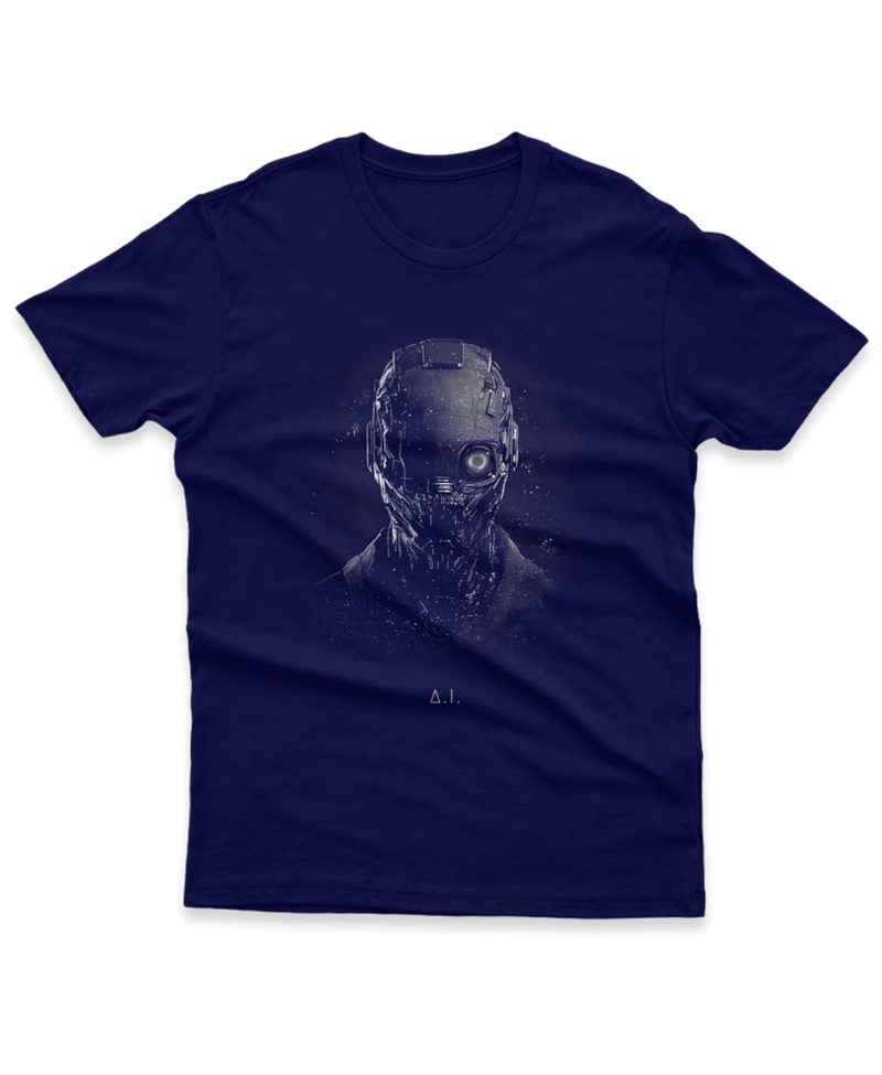 Camiseta Manga Curta Unisex Robô I.A.