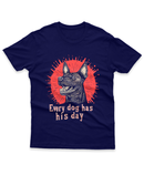 Camiseta Manga Curta Unisex Cachorro Every Dog has his Day