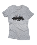 Camiseta Manga Curta Feminina City Skyline NY