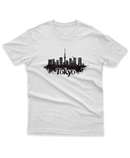 Camiseta Manga Curta Unisex City Skyline Tokyo
