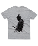 Camiseta Manga Curta Unisex Silhueta Samurai Bushido 1