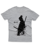 Camiseta Manga Curta Unisex Silhueta Samurai Bushido 2