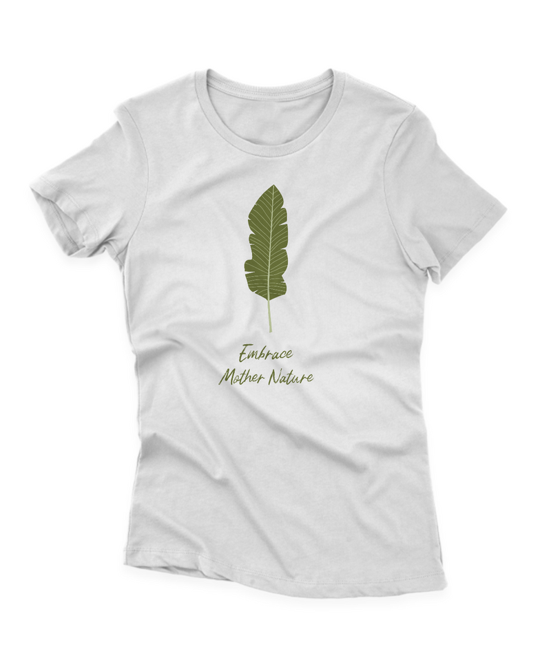 Camiseta Manga Curta Feminina Embrace Mother Nature