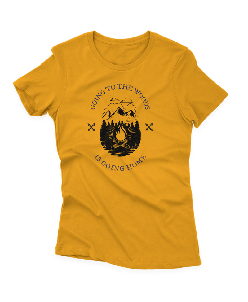 Camiseta Manga Curta Feminina Going To The Woods