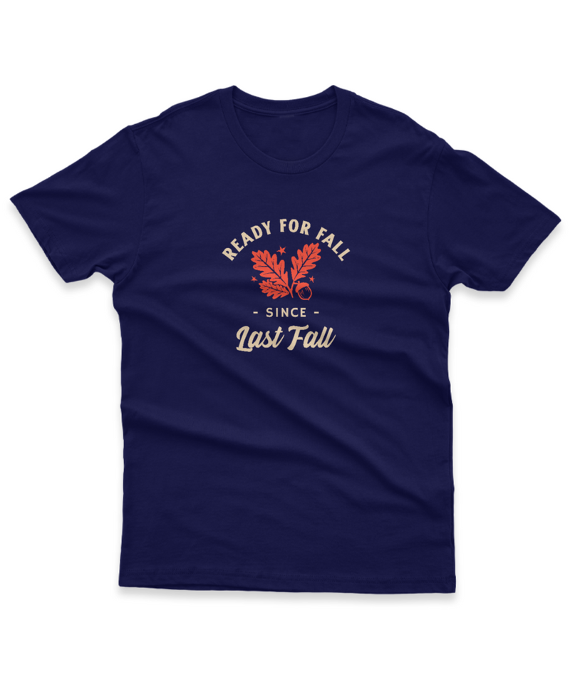 Camiseta Manga Curta Unisex Ready For Fall