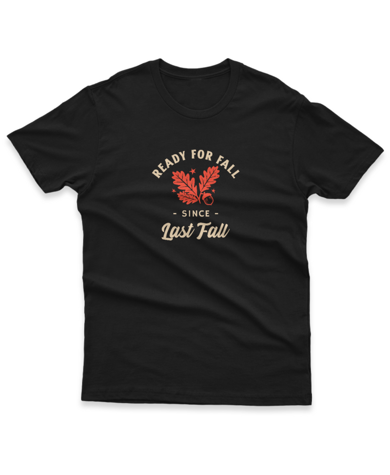 Camiseta Manga Curta Unisex Ready For Fall