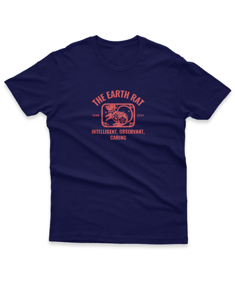 Camiseta Manga Curta Unisex The Earth Rat